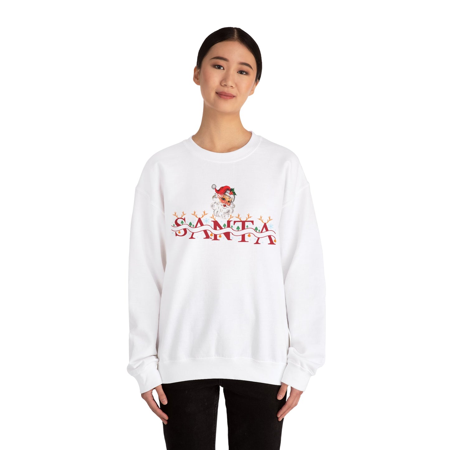 Santa - Unisex Heavy Blend™ Crewneck Sweatshirt - 10096