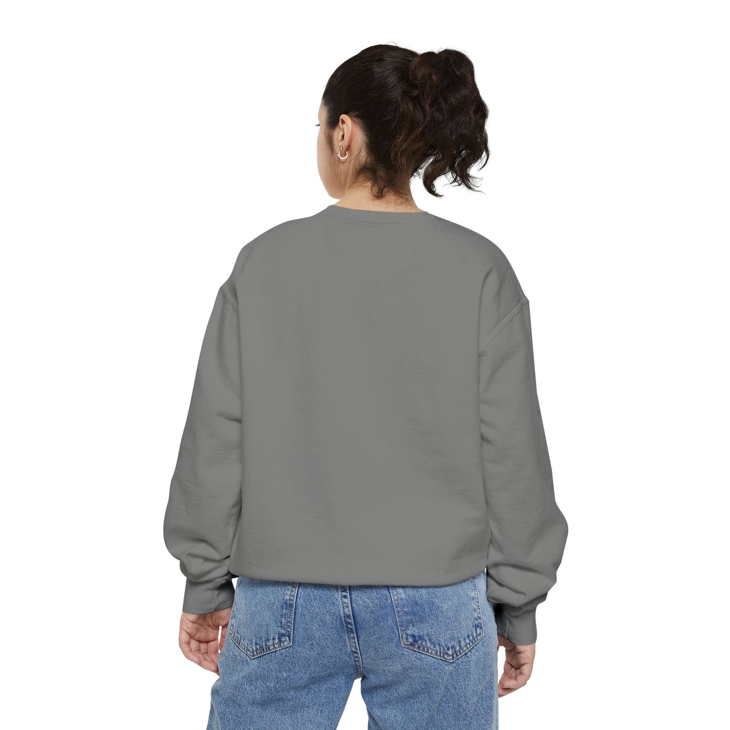 Astronaut Mom Garment-Dyed Sweatshirt | Space-Themed Gift for Mothers - 11838