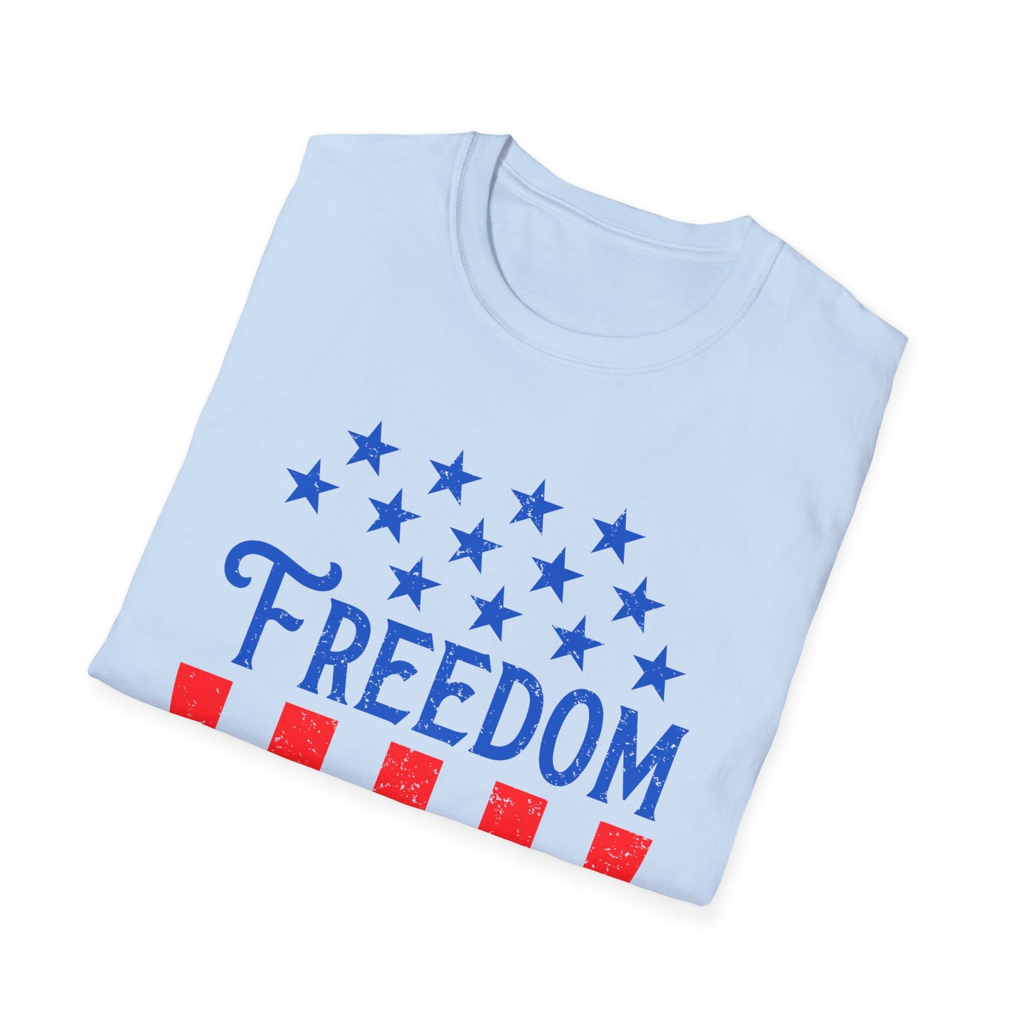 American Freedom Unisex T-Shirt - Patriot Tee, July 4th Celebration, Memorial Day Outfit, Independence Day Gift, Vintage Style Shirt - 13734