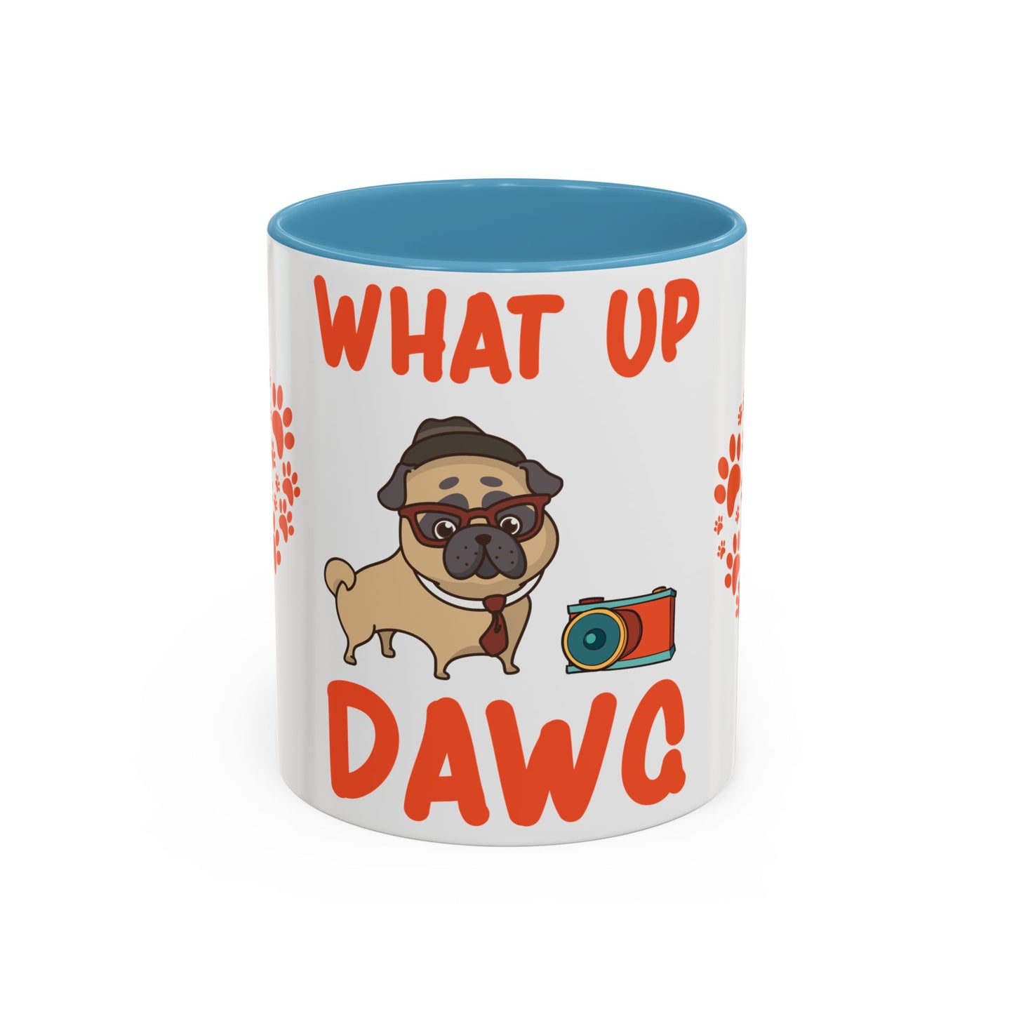 What up, Dawg - Accent Coffee Mug (11, 15oz)