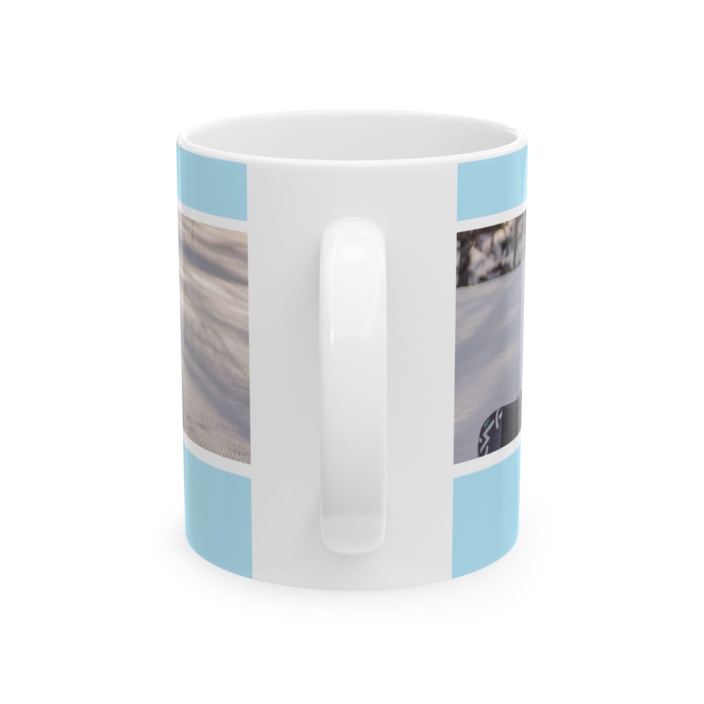 Personalized Father's Day Ceramic Coffee Mug, Custom Photo Mug for Dad, Family Gift, Birthday Present, Unique Mug for Men - 14056