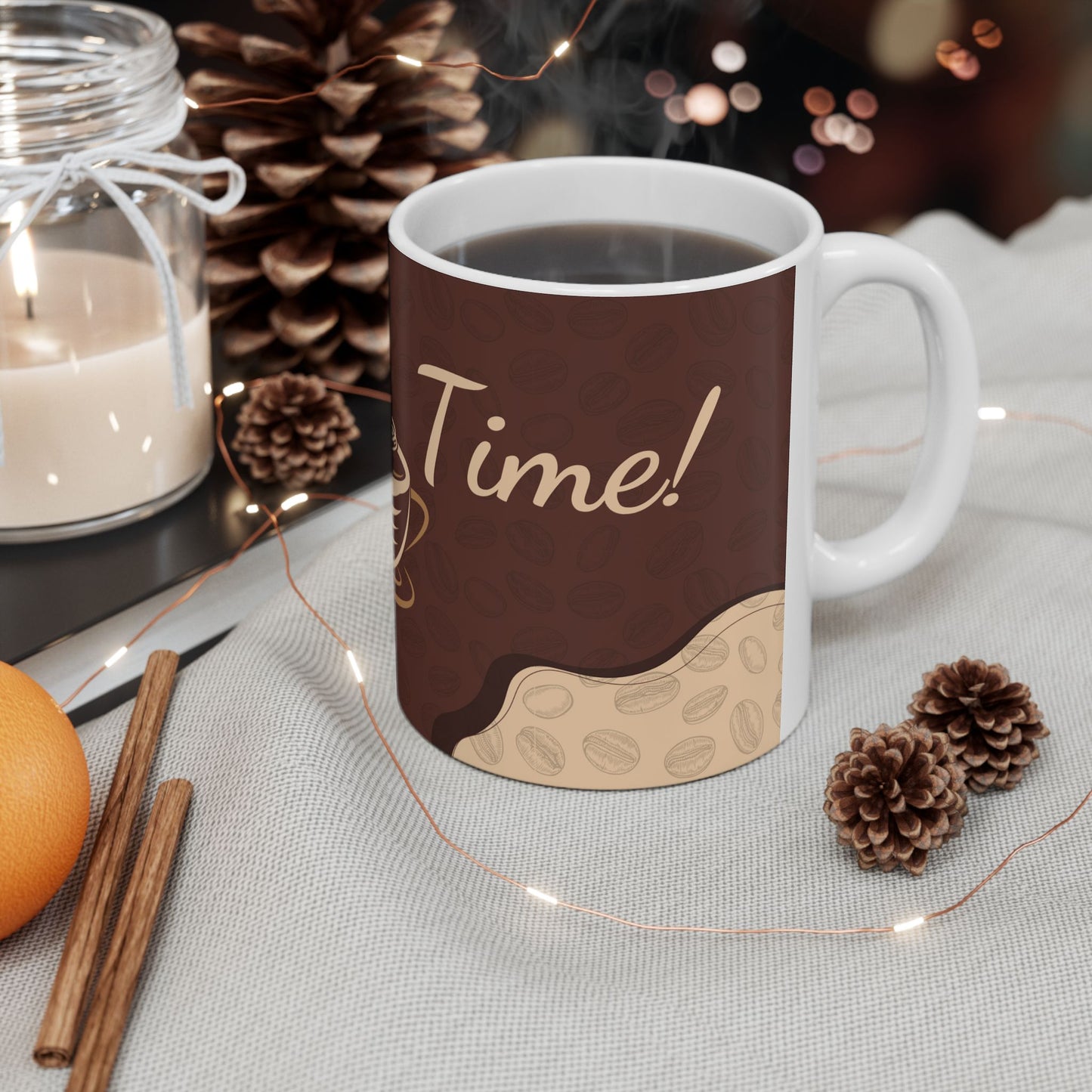 Coffee Time! - Ceramic Mug, (11oz, 15oz) - 10887