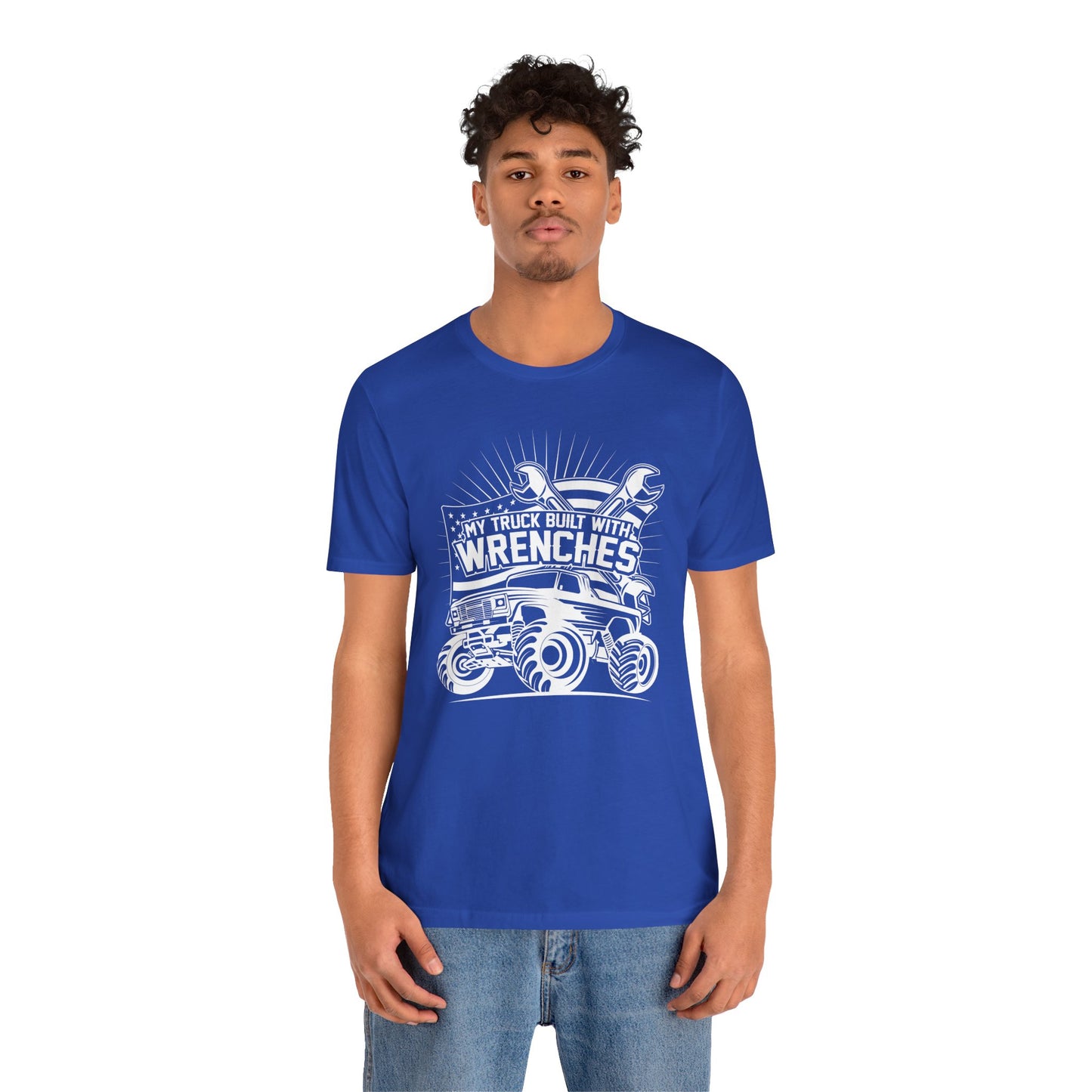 My Truck Built With Wrenches - Unisex Jersey Short Sleeve Tee - 12606