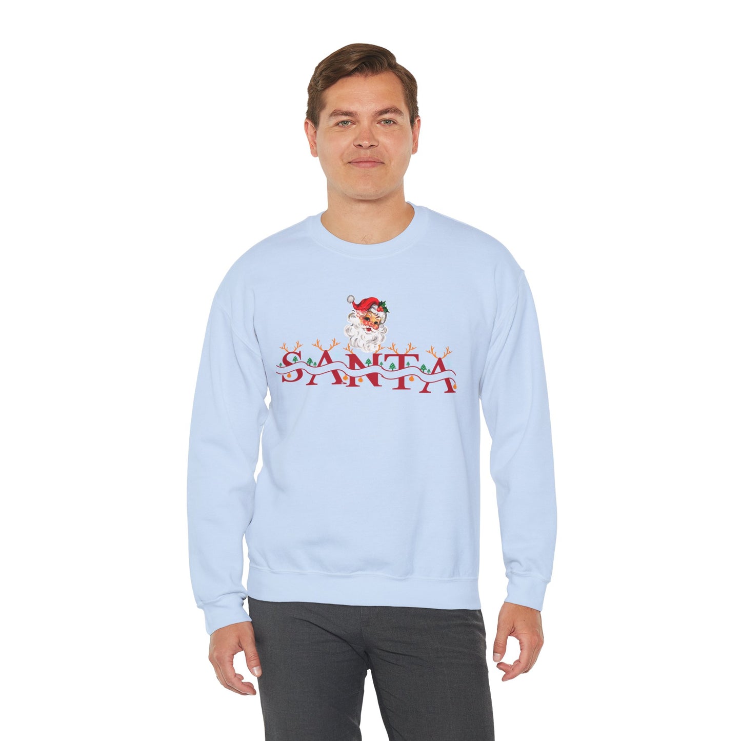 Santa - Unisex Heavy Blend™ Crewneck Sweatshirt - 10096