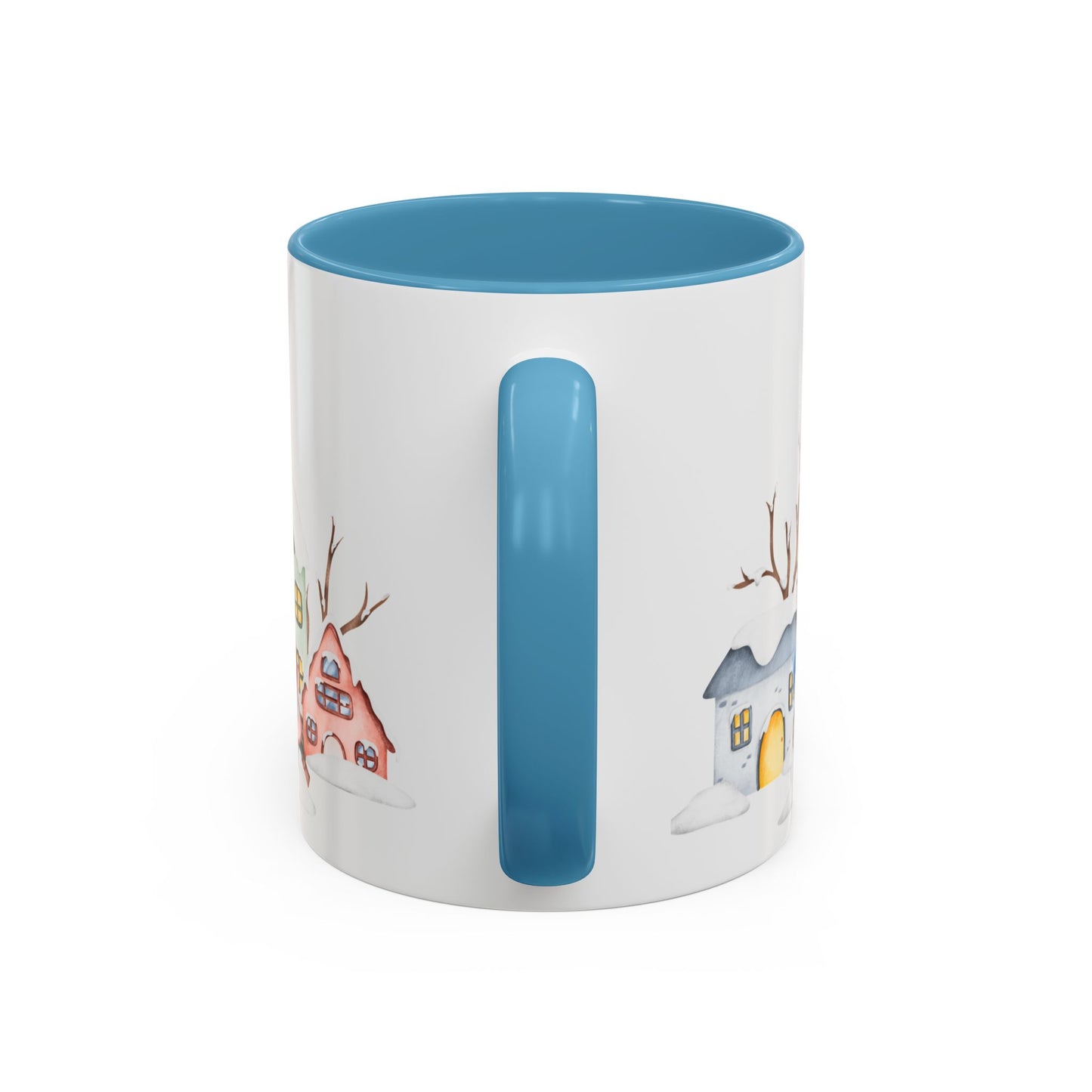 Winter Day, Outdoor - Accent Coffee Mug (11, 15oz) - 10455