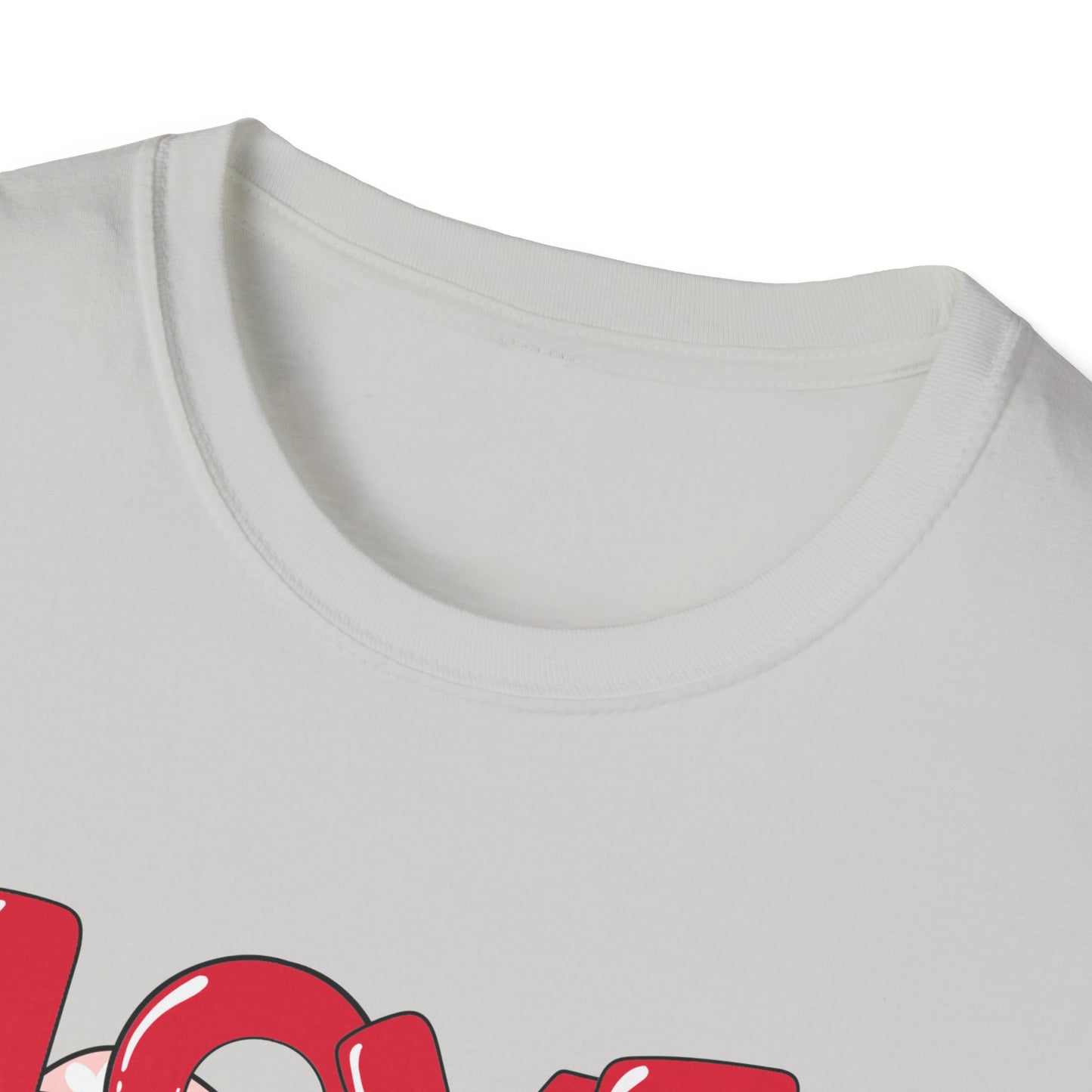 Gnomes, Love, Happy Valentine's Day - Unisex Softstyle T-Shirt - 11444