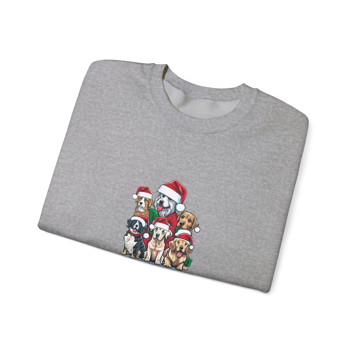 Merry Christmas, Dogs - Unisex Heavy Blend™ Crewneck Sweatshirt