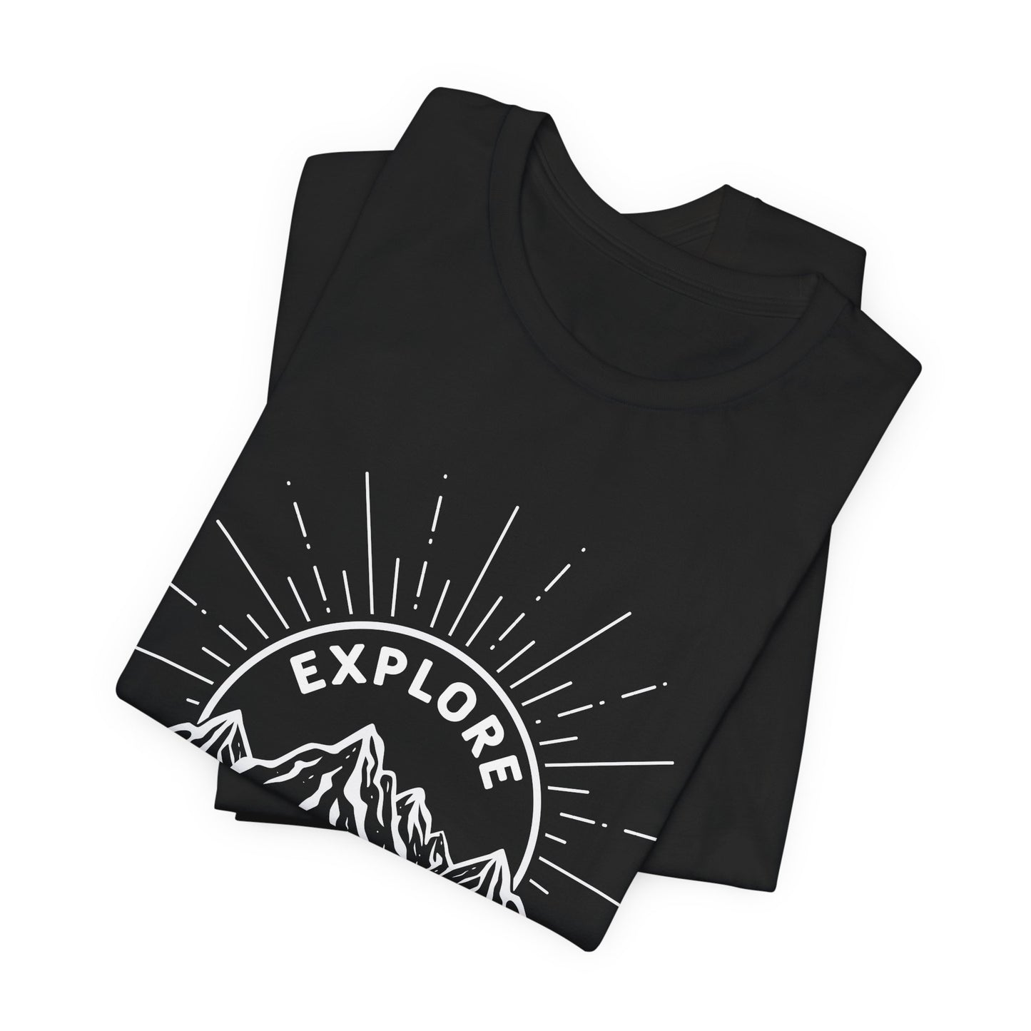 Camping: Explore - Unisex Jersey Short Sleeve Tee - 12640