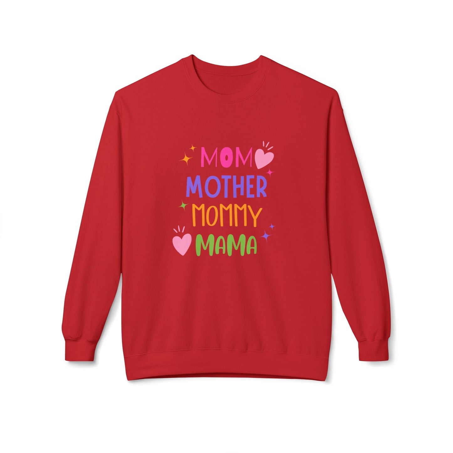 Mom, Mother,  Mommy, Mama - Crewneck Sweatshirt - Perfect Gift for Mother's Day - 11894
