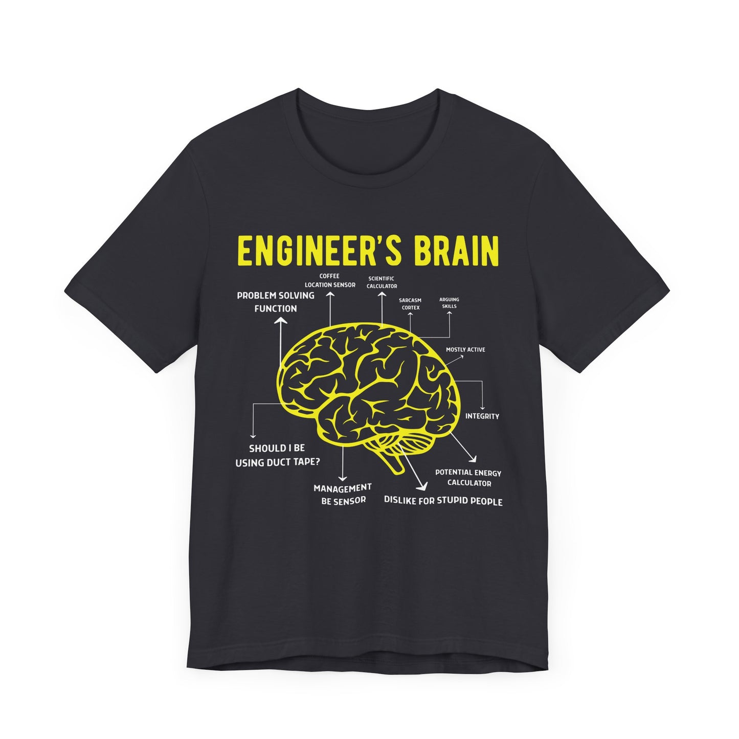 Engineer's Brain - Unisex Jersey Short Sleeve Tee - 13536