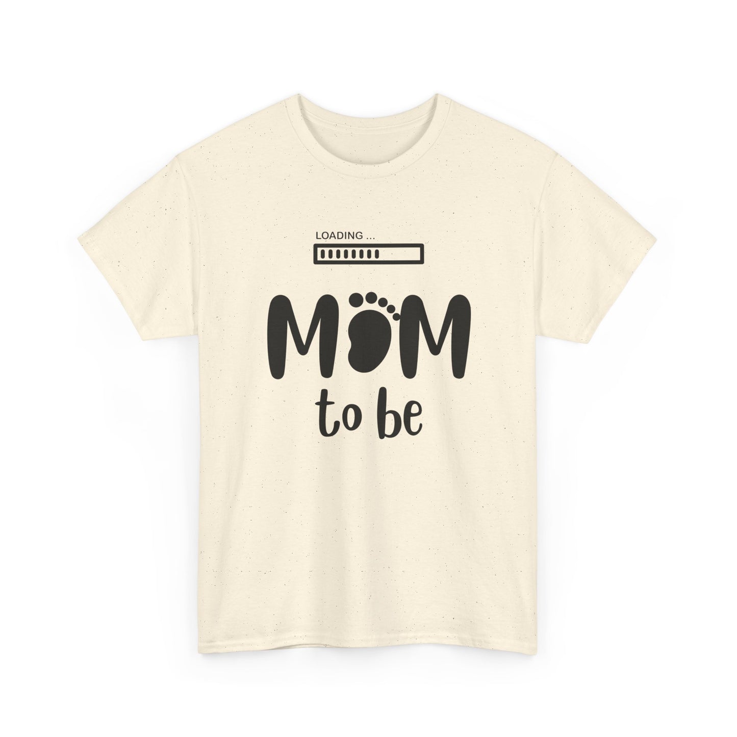 Mom to Be Shirt – Pregnancy Announcement Gift Tee with Loading Bar - 14879