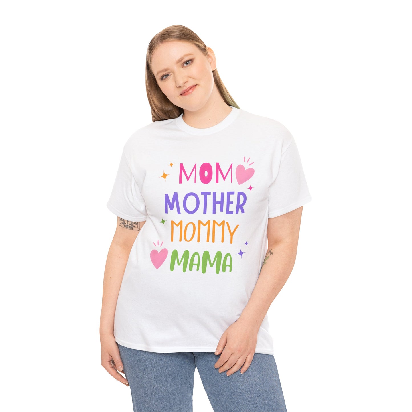 Colorful Mom Mama T-Shirt – Cute Mother’s Day Gift Tee - 14873
