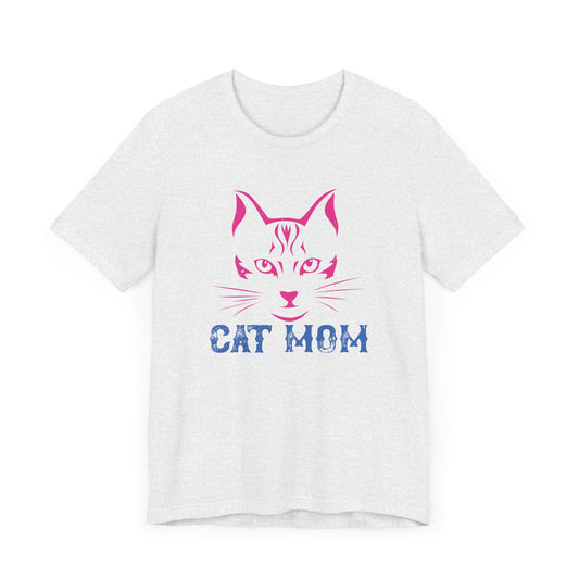 Cat Mom - Unisex Jersey Short Sleeve Tee - 11583