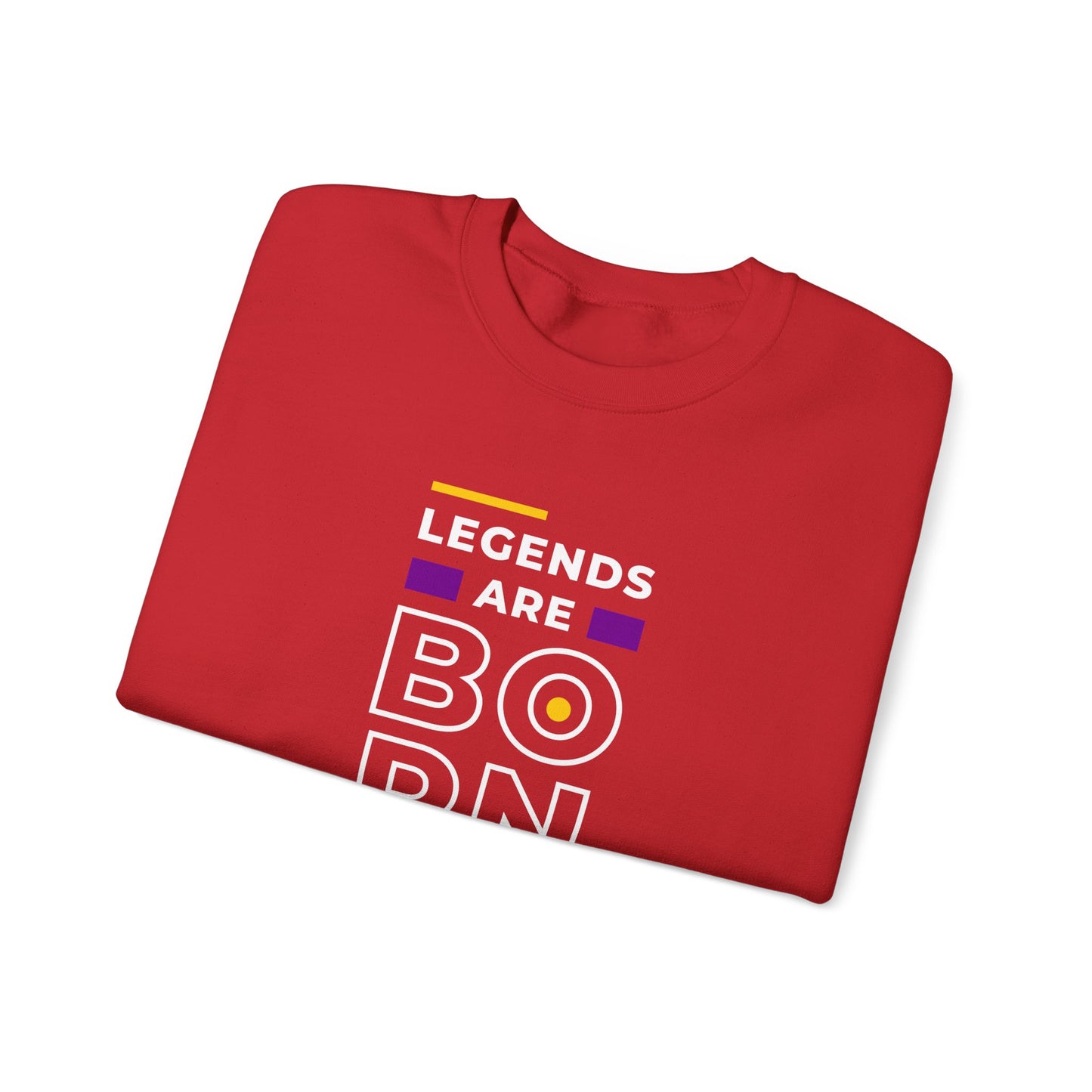 Legends are Born in January - Unisex Heavy Blend™ Crewneck Sweatshirt - 11202