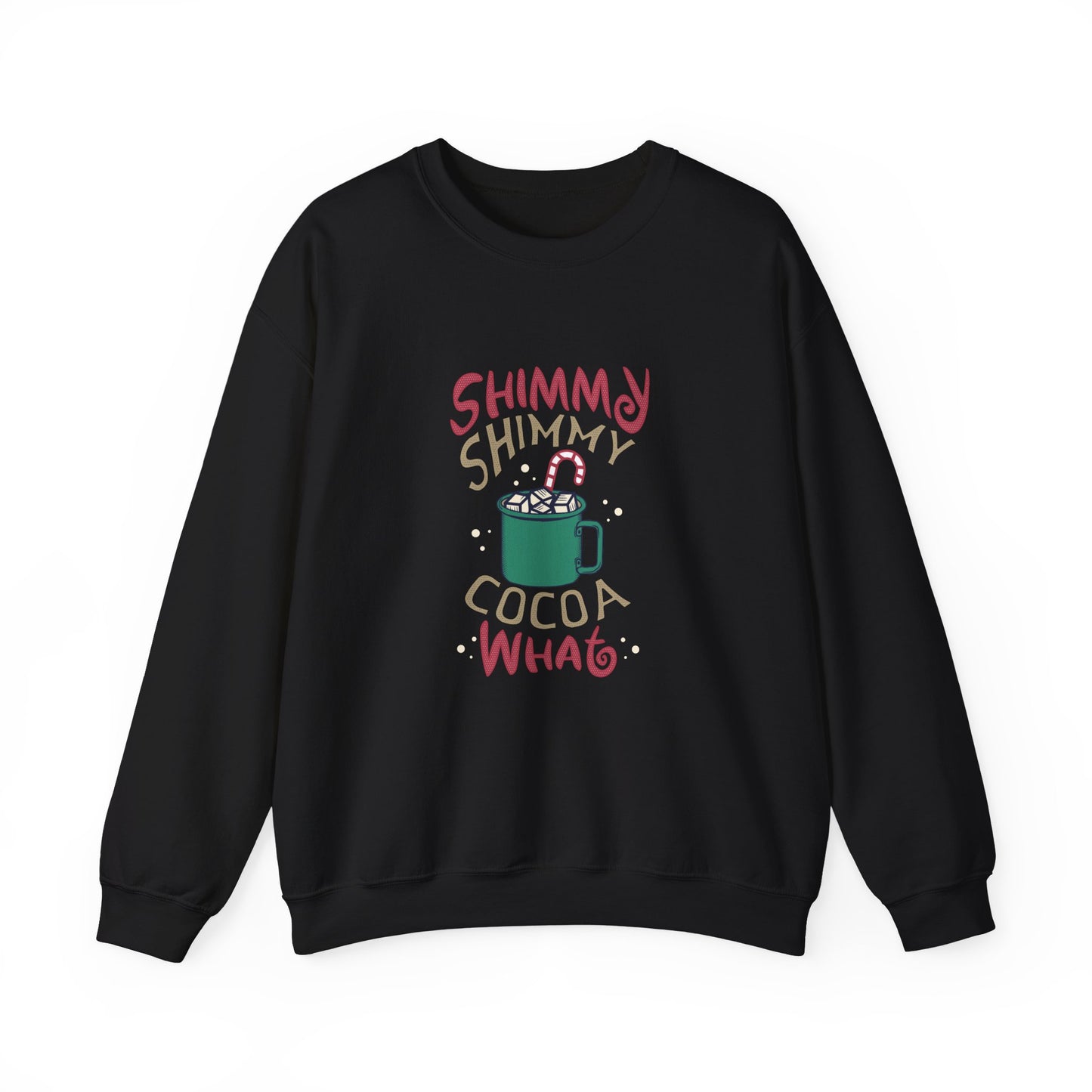 Shimmy Shimmy Cocoa What - Unisex Heavy Blend™ Crewneck Sweatshirt