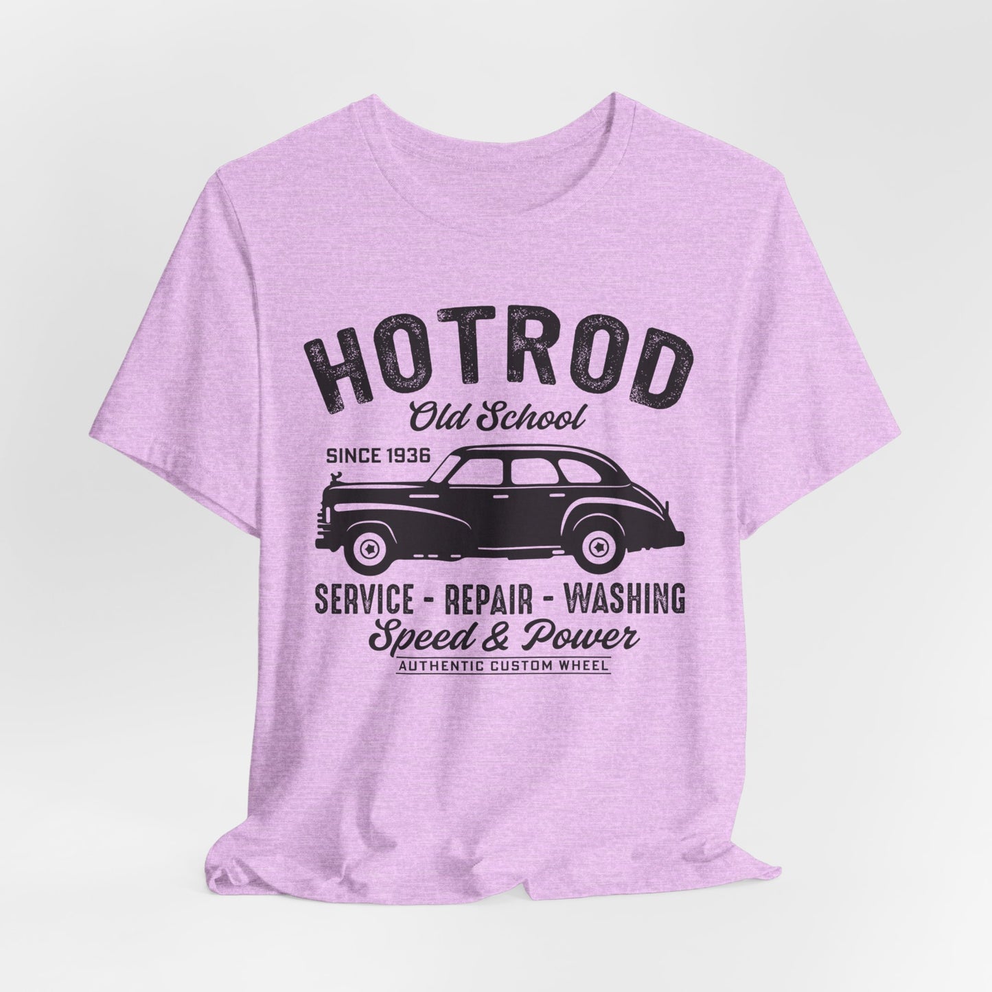 Hotrod, Old School - Unisex Jersey Short Sleeve Tee - 13035