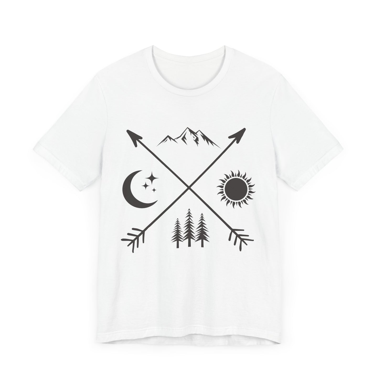 Camping & Outdoor - Unisex Jersey Short Sleeve Tee - 12628