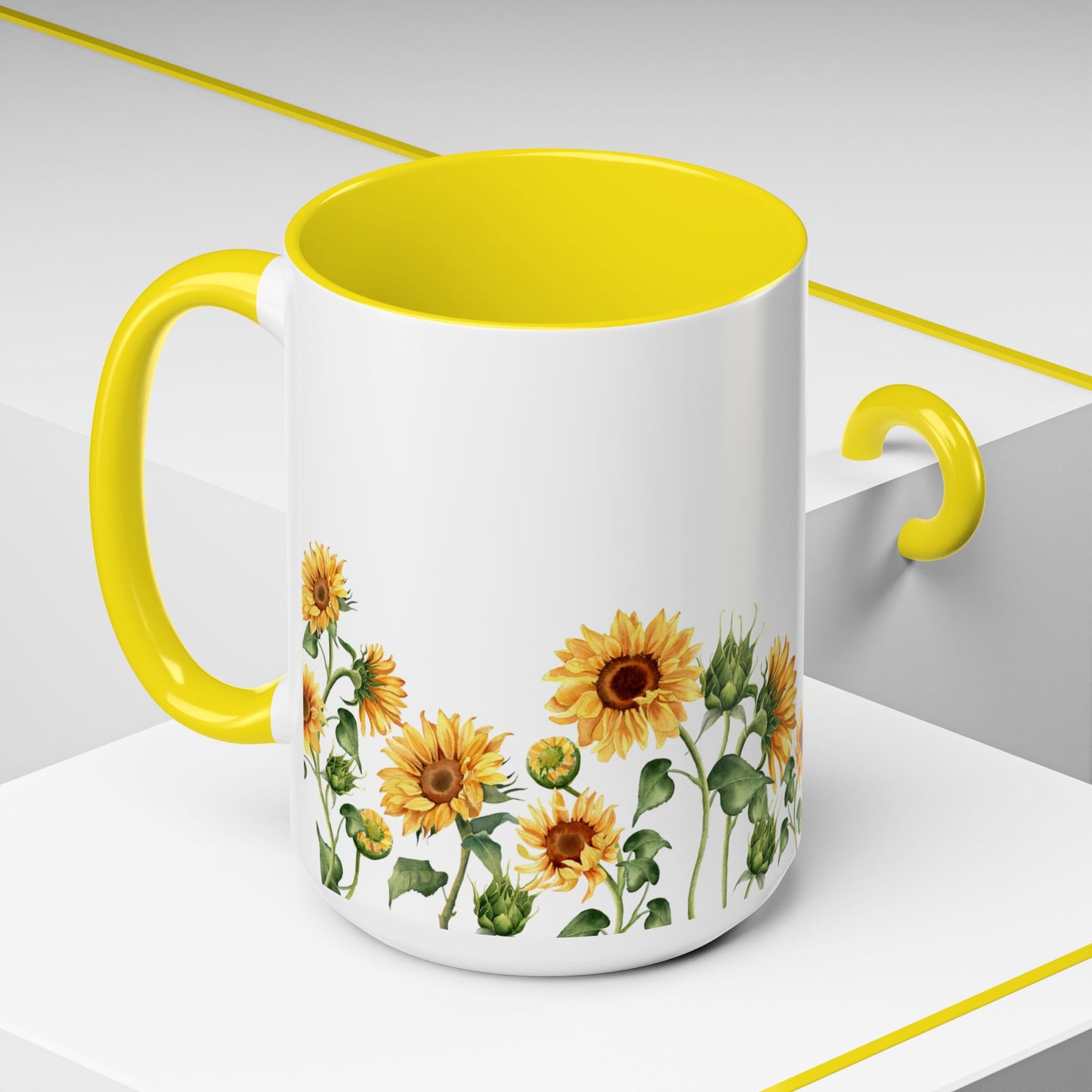 Sunflowers -  Accent Coffee Mug (11, 15oz) - 10403