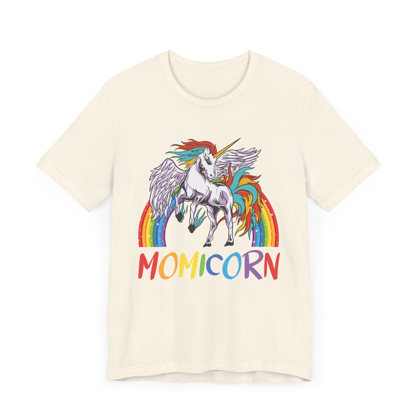 Momicorn - Unisex Jersey Short Sleeve Tee - 13065