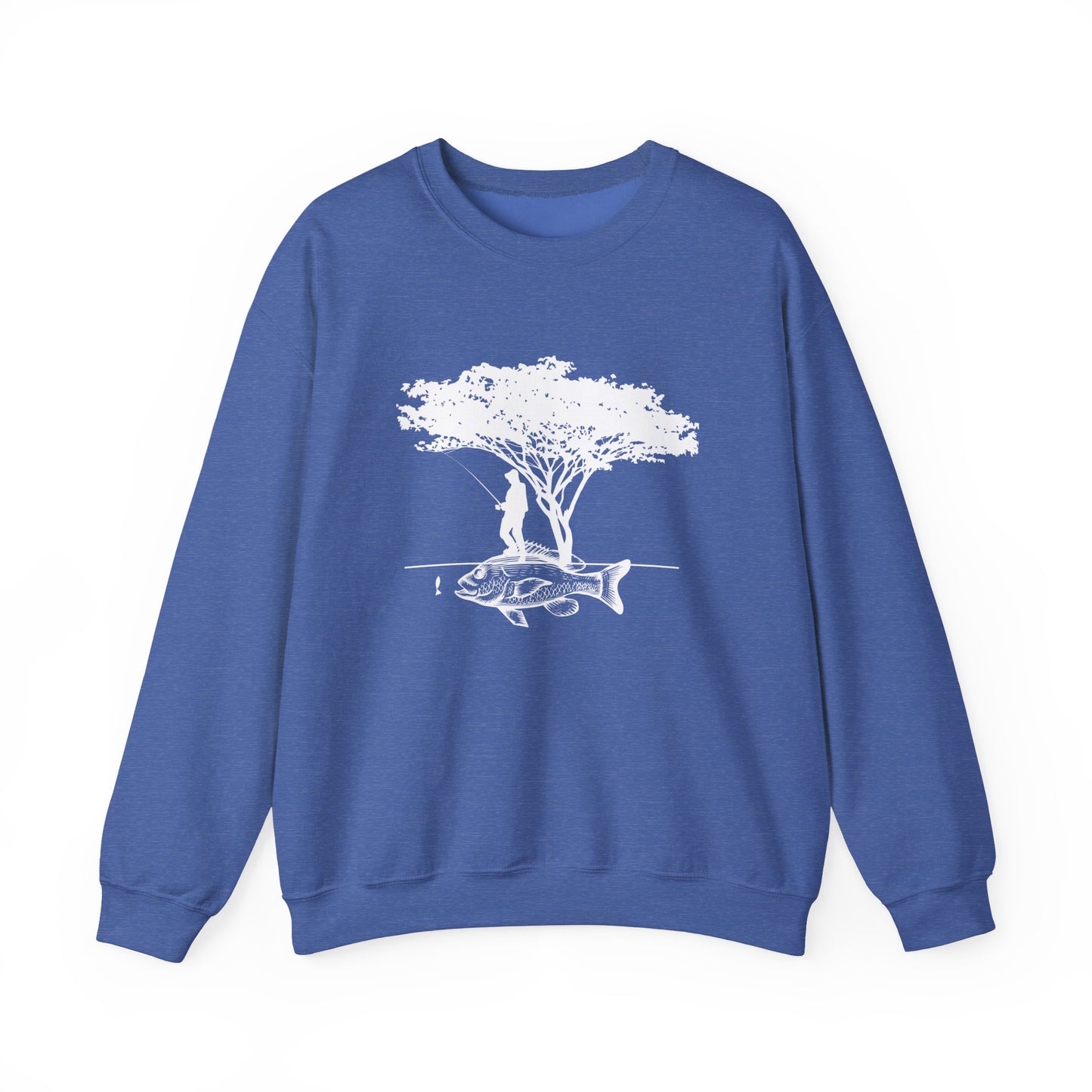 Fishing - Unisex Heavy Blend™ Crewneck Sweatshirt