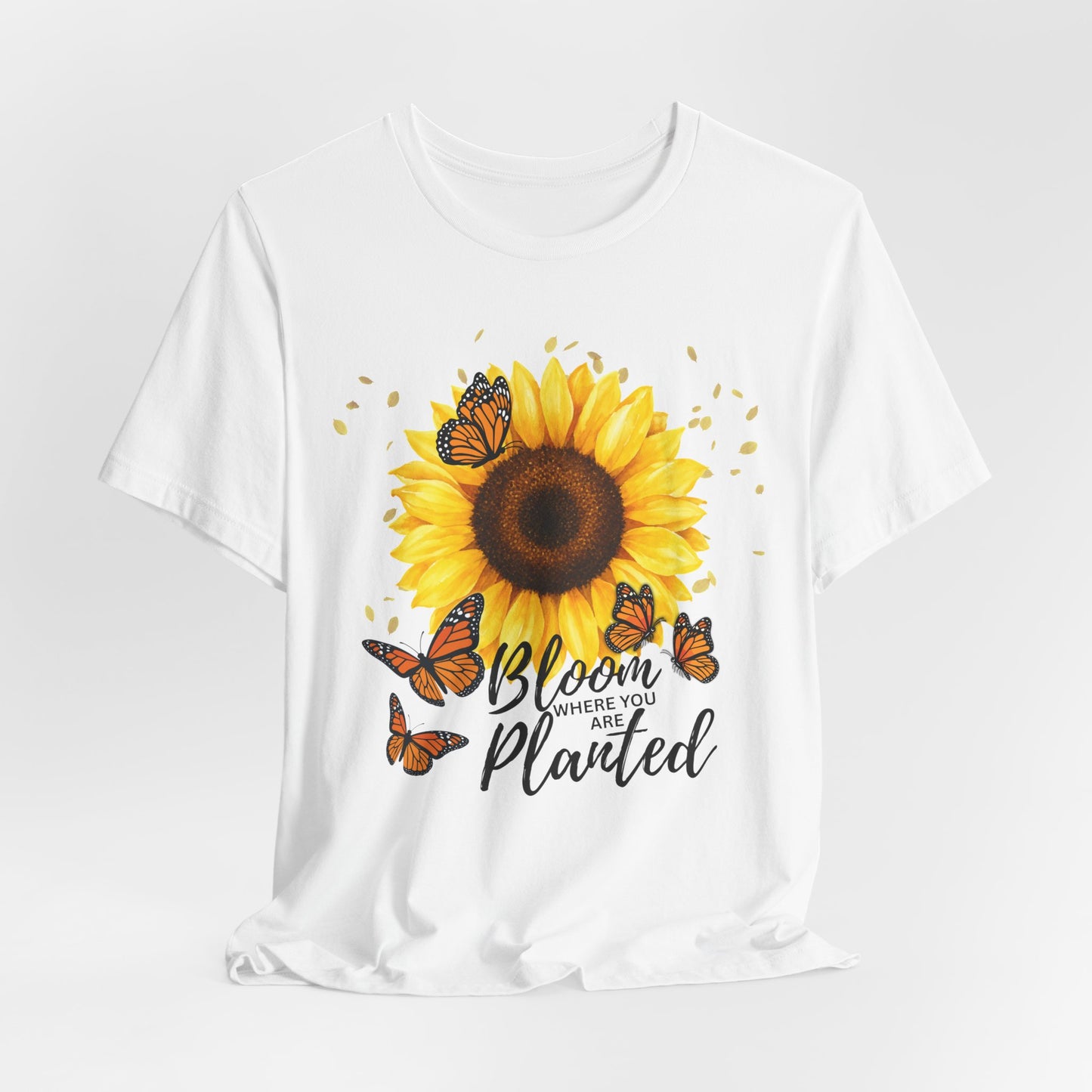 Sunflower Bloom Where You Are Planted Tee - 14920