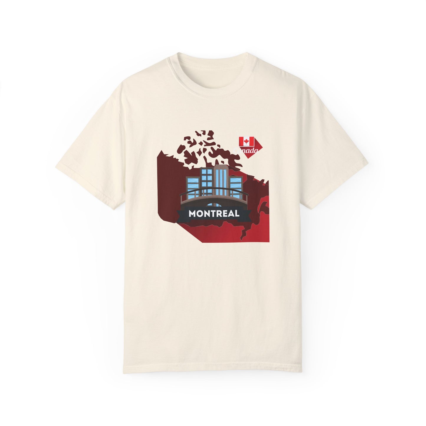 Montreal Graphic Unisex T-Shirt - Perfect for Travelers & Locals - 12201