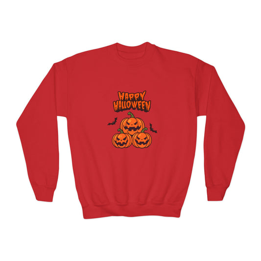 Happy Halloween - Youth Crewneck Sweatshirt