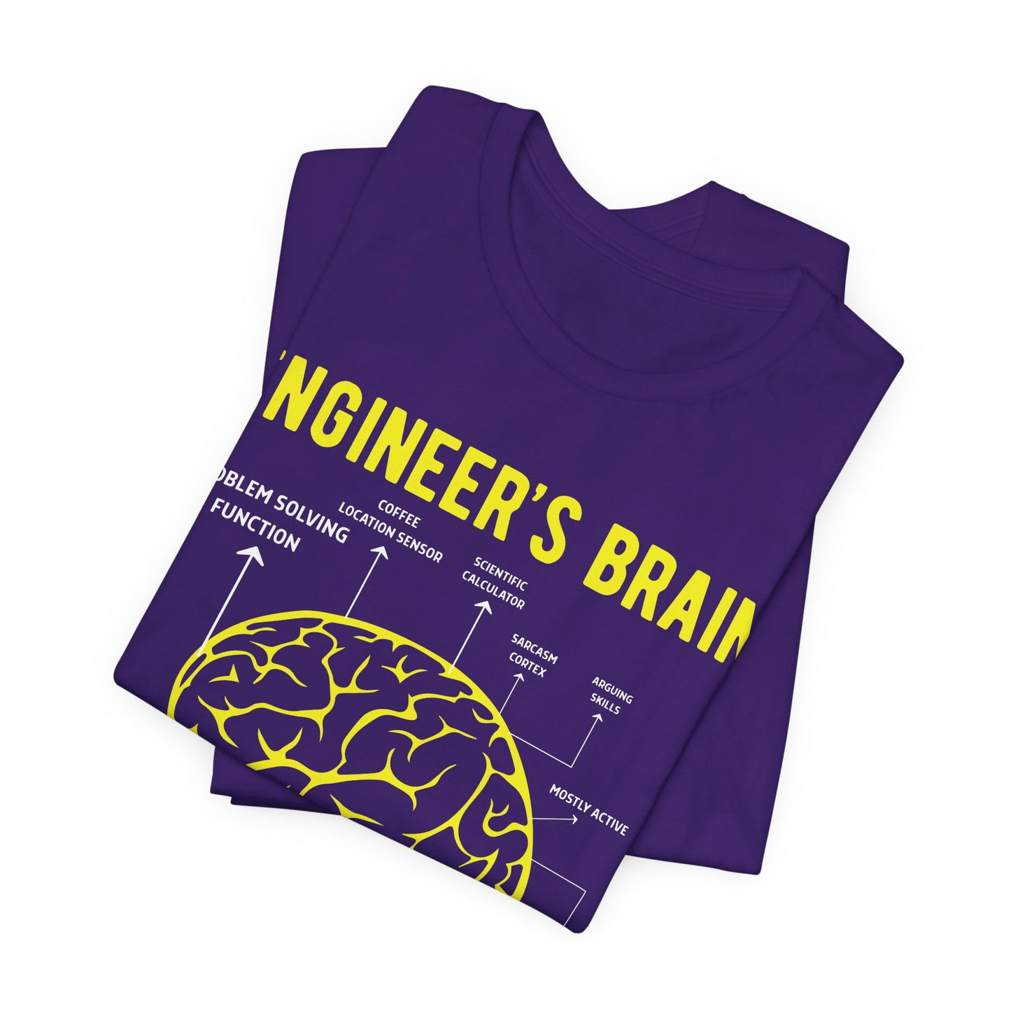 Engineer's Brain - Unisex Jersey Short Sleeve Tee - 13536