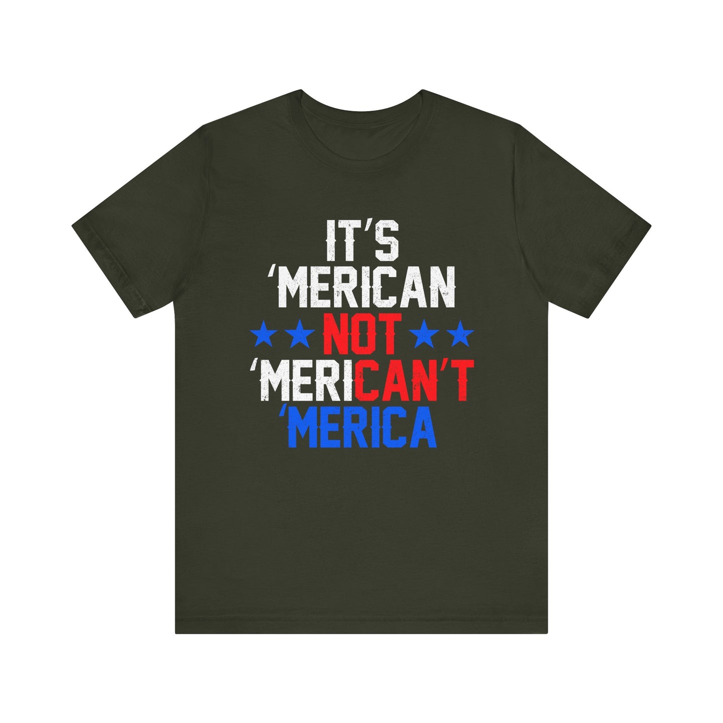 Patriotic Humor Tee, American Pride Shirt, Fun Casual Wear, Gift for Independence Day, Stylish Comfy T-Shirt - 13493