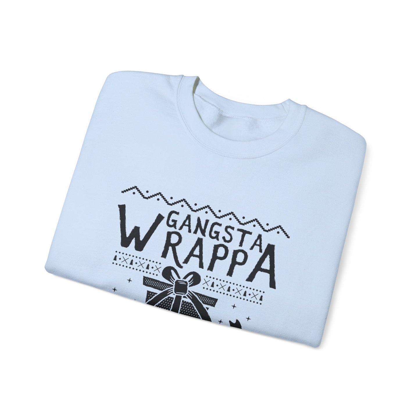 Gangsta Wrappa - Unisex Heavy Blend™ Crewneck Sweatshirt