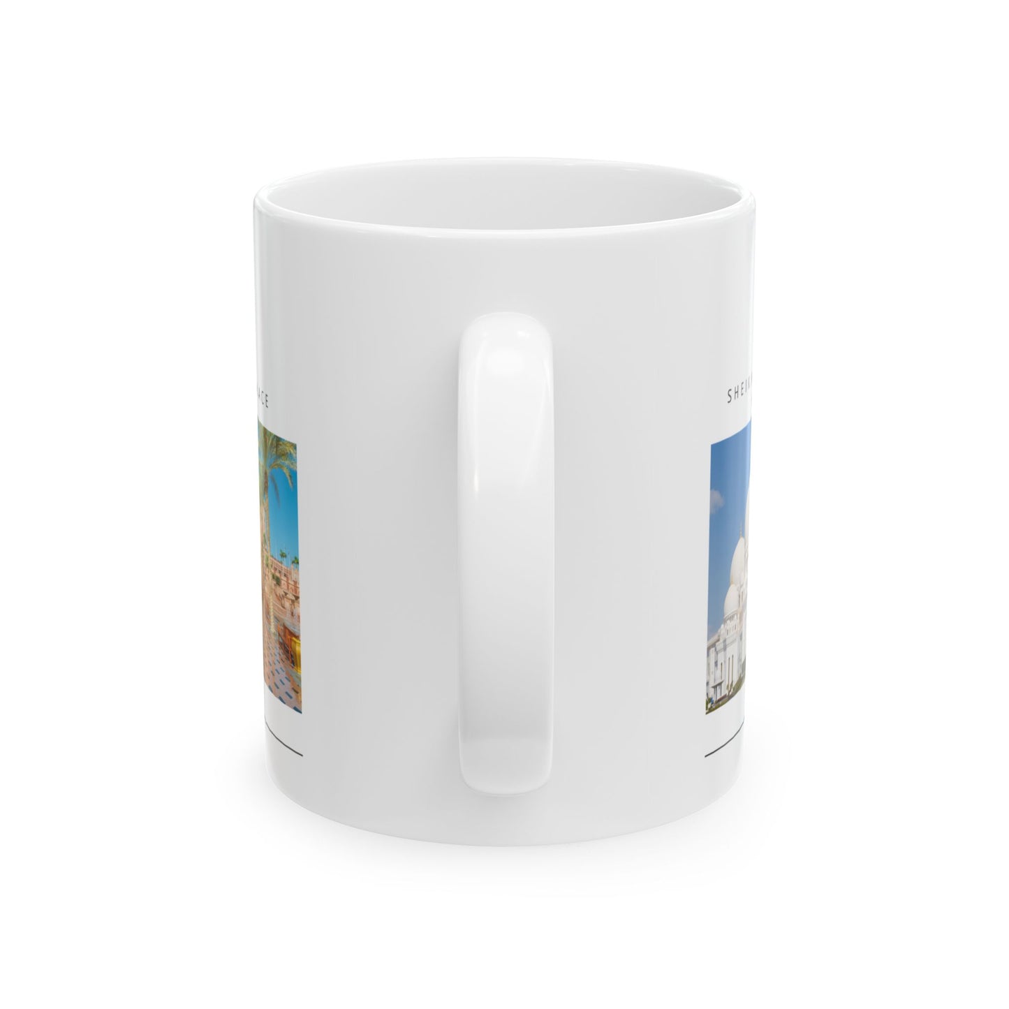 Hello Abu Dhabi! Ceramic Mug - 11oz & 15oz Coffee Cup with Scenic Design - 12097