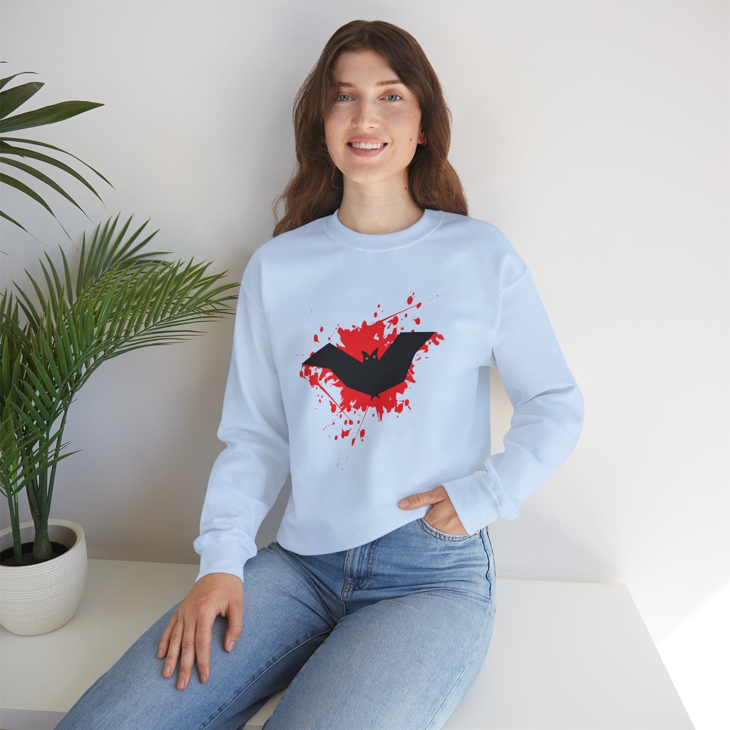 Halloween Bat - Unisex Heavy Blend™ Crewneck Sweatshirt