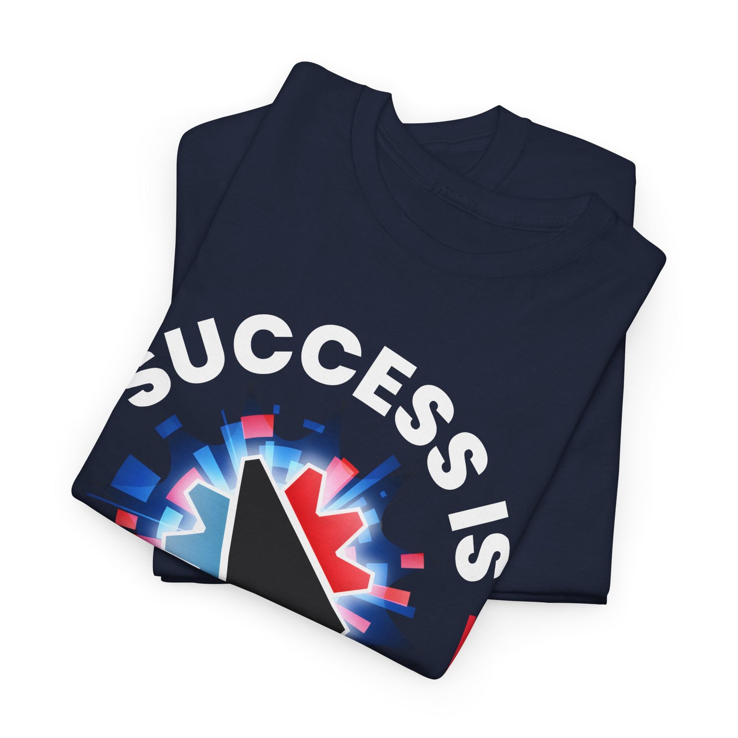 Success Is Inevitable T-Shirt – Motivational Graphic Tee with Cursor Design - 14884