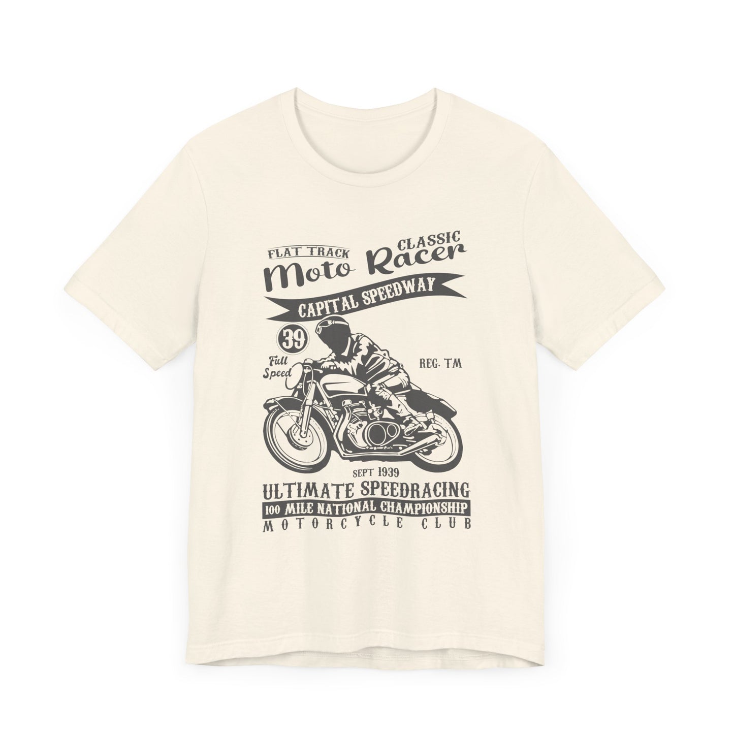 Classic Motor Racer - Unisex Jersey Short Sleeve Tee