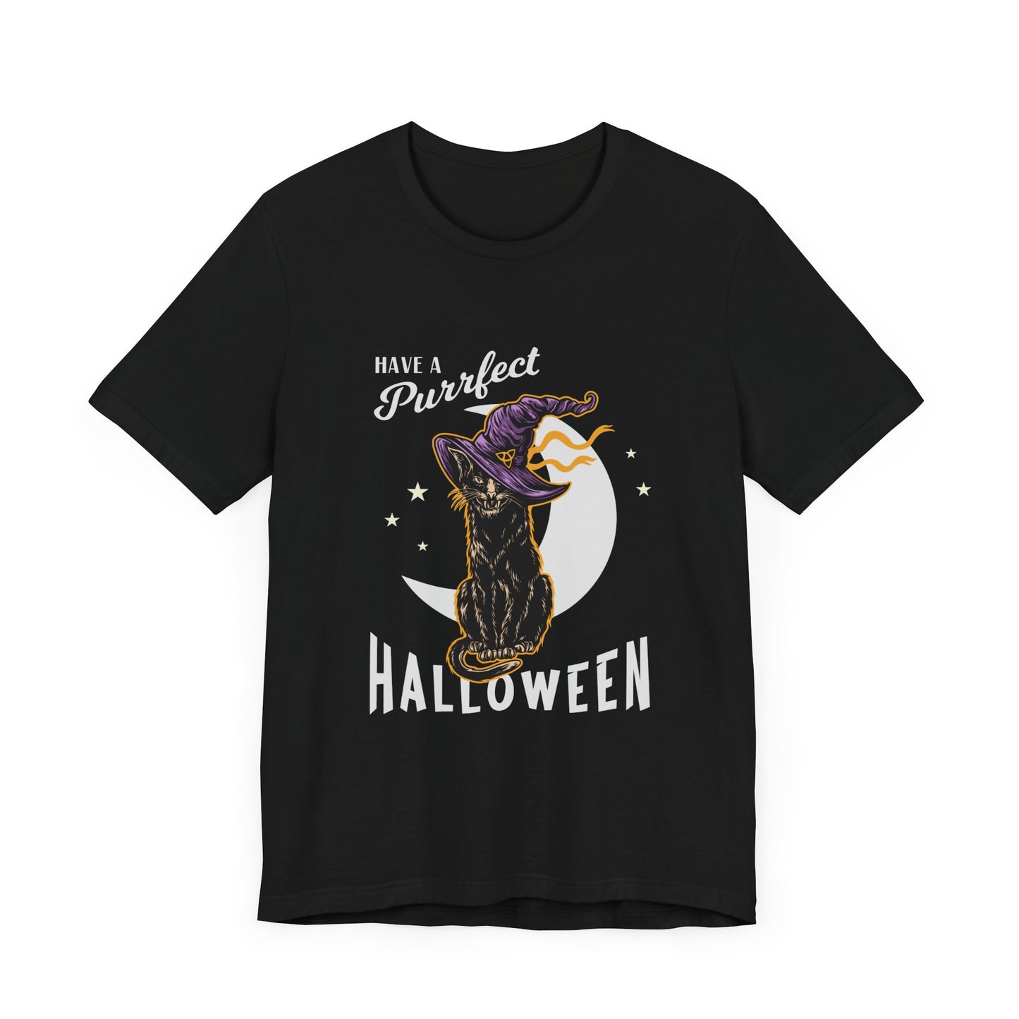 Have A Purfect Halloween - Unisex Jersey Short Sleeve Tee