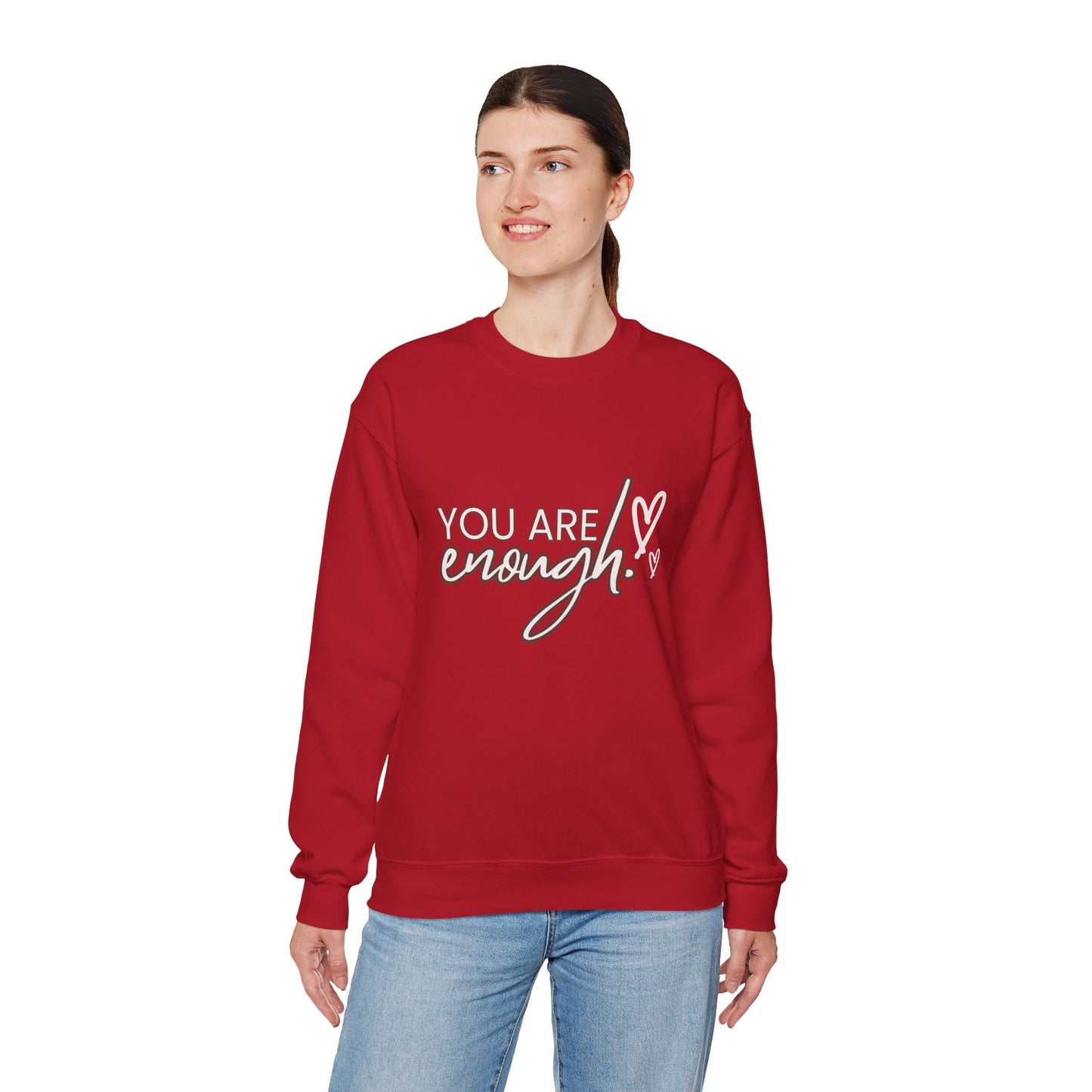 You Are Enough - Unisex Heavy Blend™ Crewneck Sweatshirt