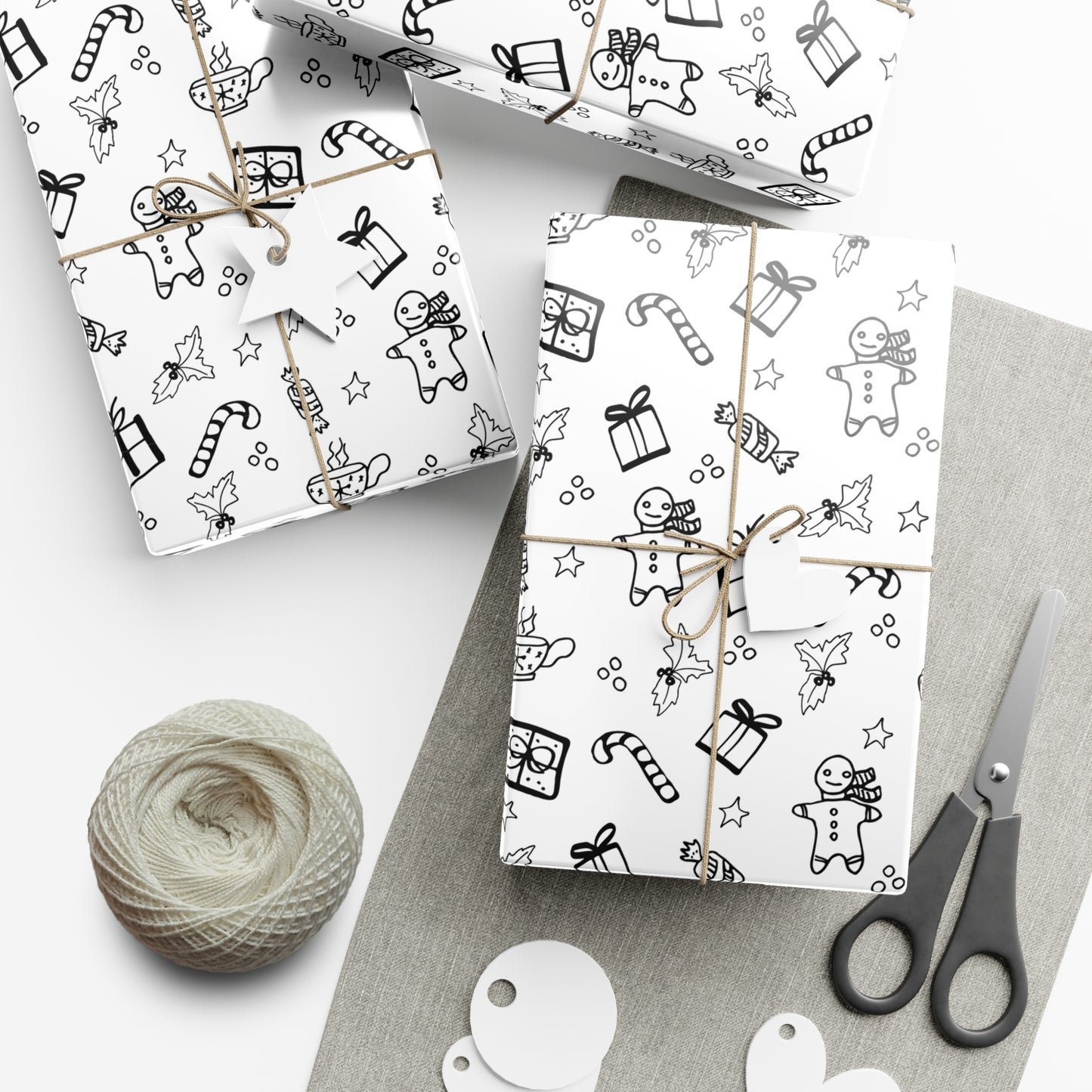 Merry Christmas - Gift Wrap Papers - 10142