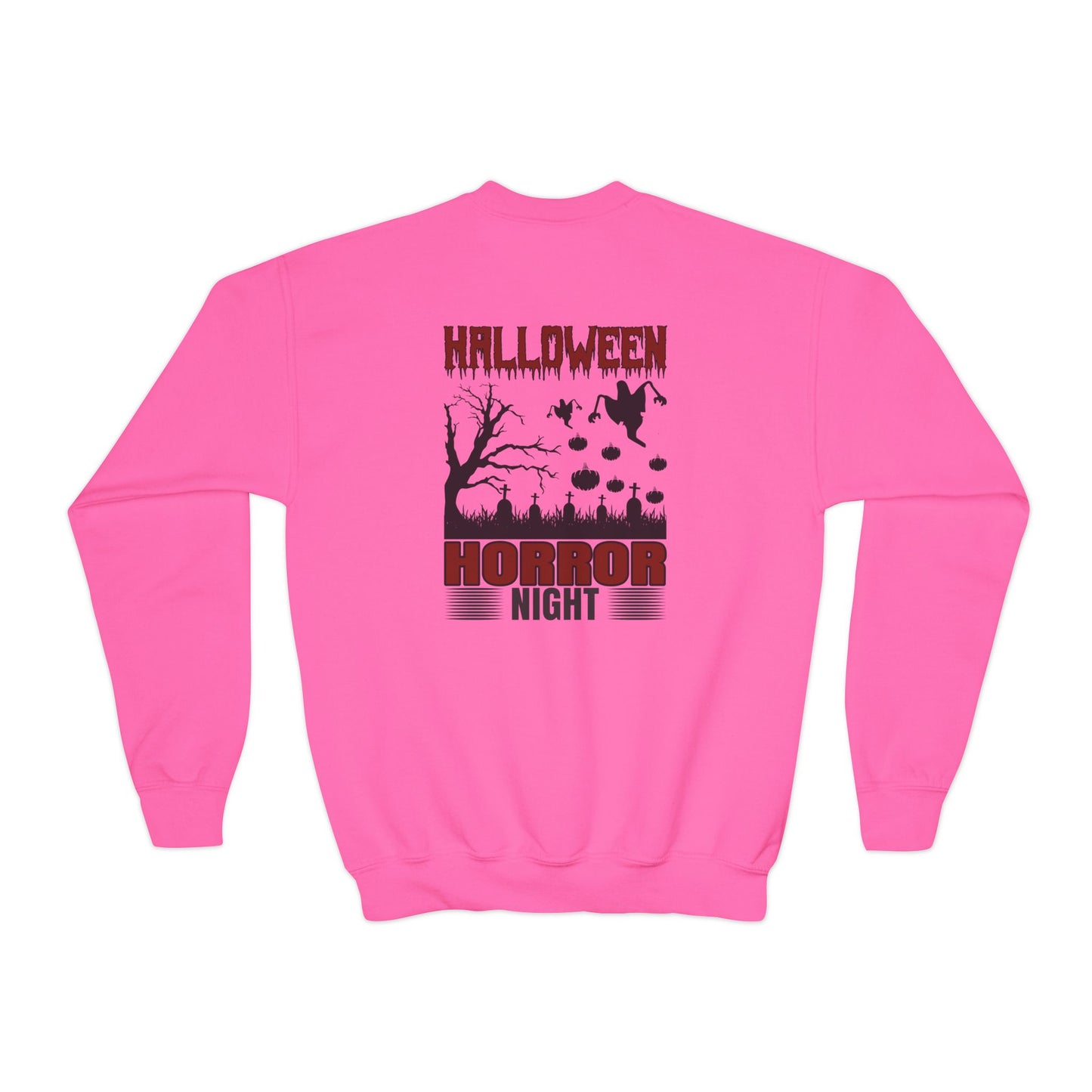 Halloween Horror Night - Youth Crewneck Sweatshirt