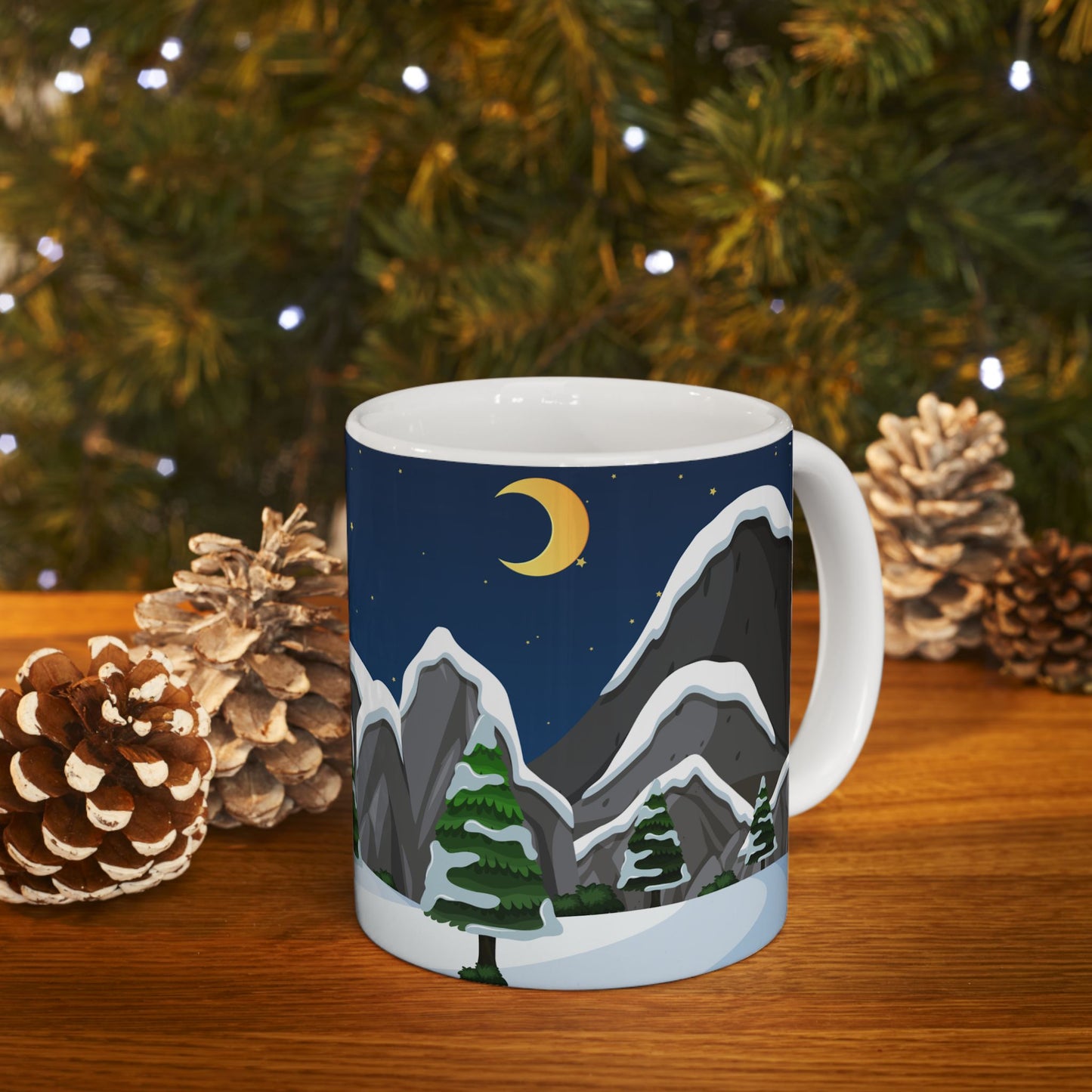 Santa's Arrival - Ceramic Mug, (11oz, 15oz) - 10451