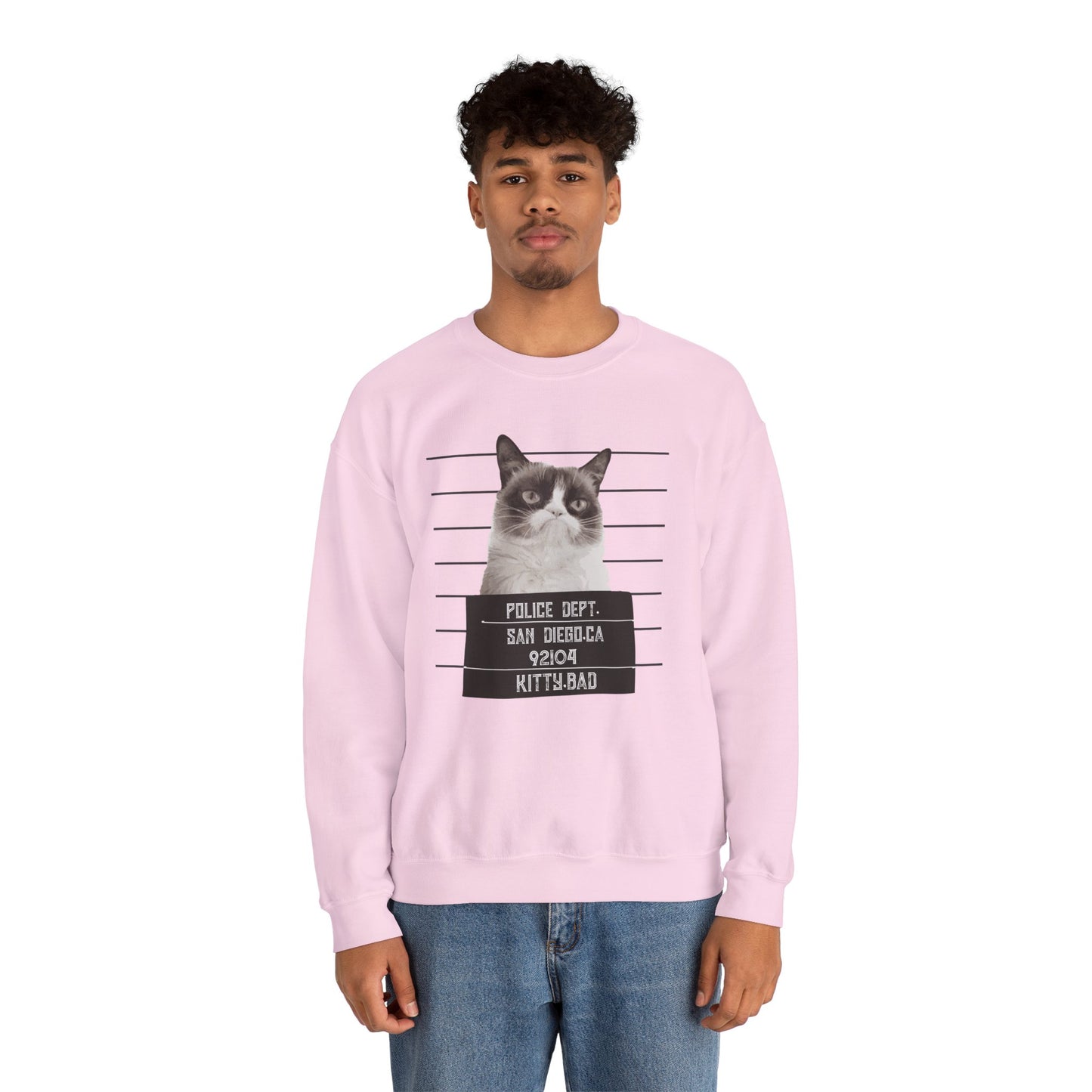 Kitty Bad - Unisex Heavy Blend™ Crewneck Sweatshirt