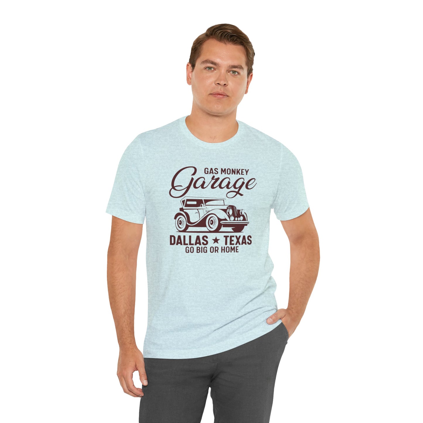 Gas Monkey Garage, Go Big or Home - Unisex Jersey Short Sleeve Tee