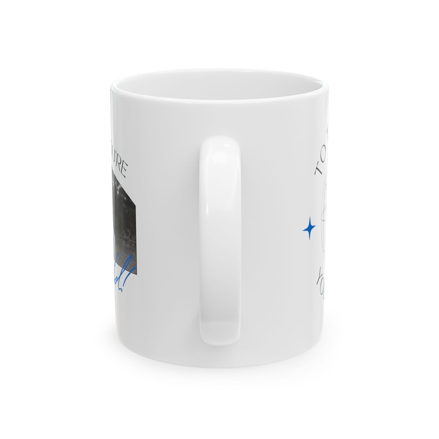 "To the World Yoy're a Dad, But to Me You're the World" Ceramic Mug  - 12903