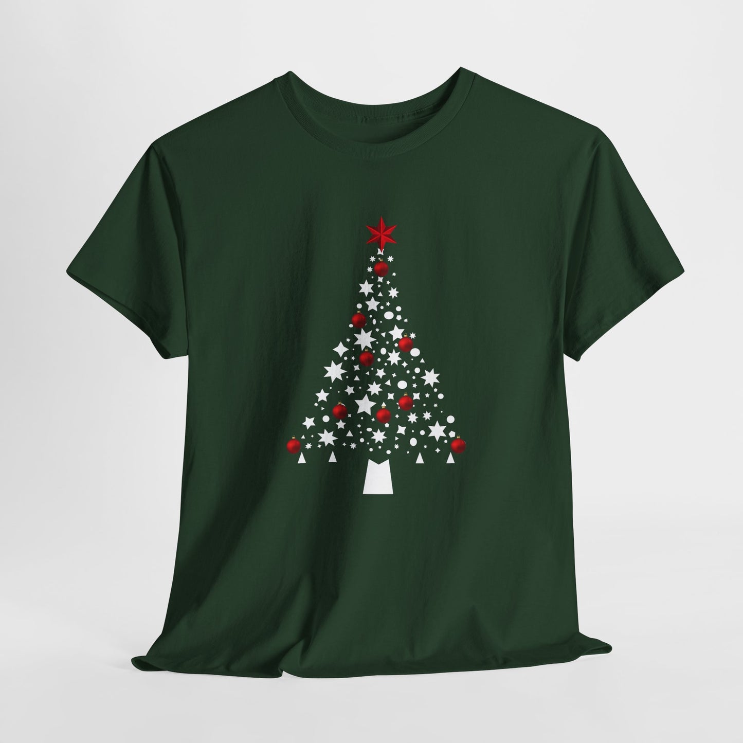 Christmas Tree - Unisex Heavy Cotton Tee