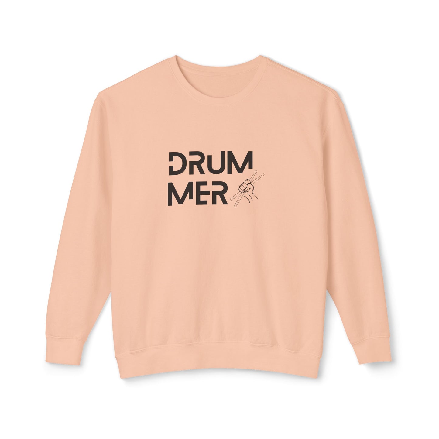 Drummer - Unisex Lightweight Crewneck Sweatshirt - 10625