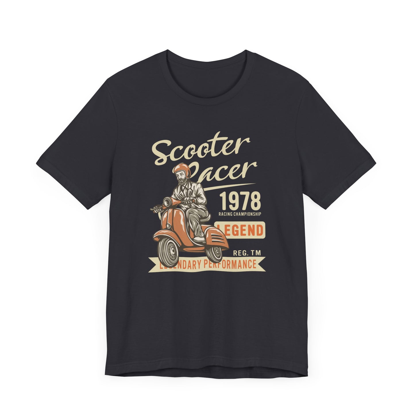 Scooter Racer - Unisex Jersey Short Sleeve Tee