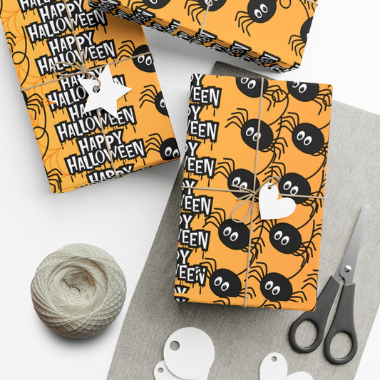 Halloween Spider - Gift Wrap Papers