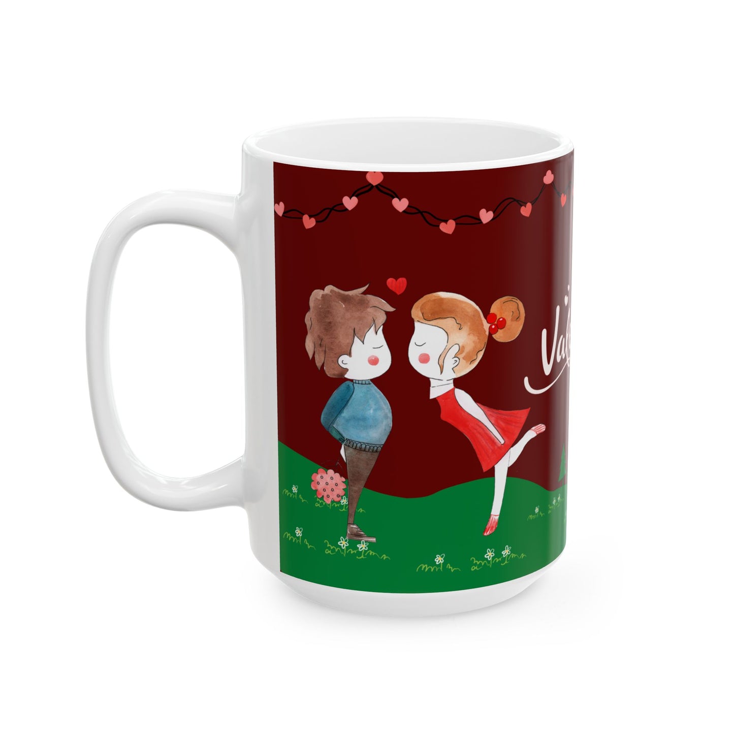 Happy Valentine's Day! - Ceramic Mug, (11oz, 15oz) - 11178