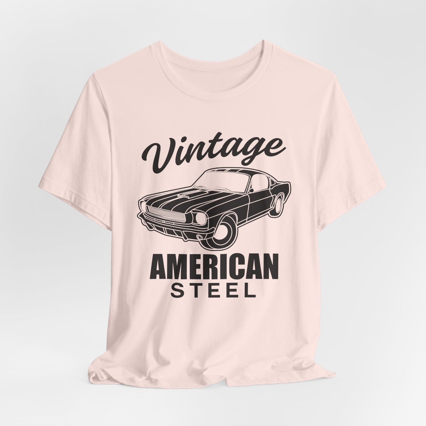 Vintage American Steel - Unisex Jersey Short Sleeve Tee - 13032
