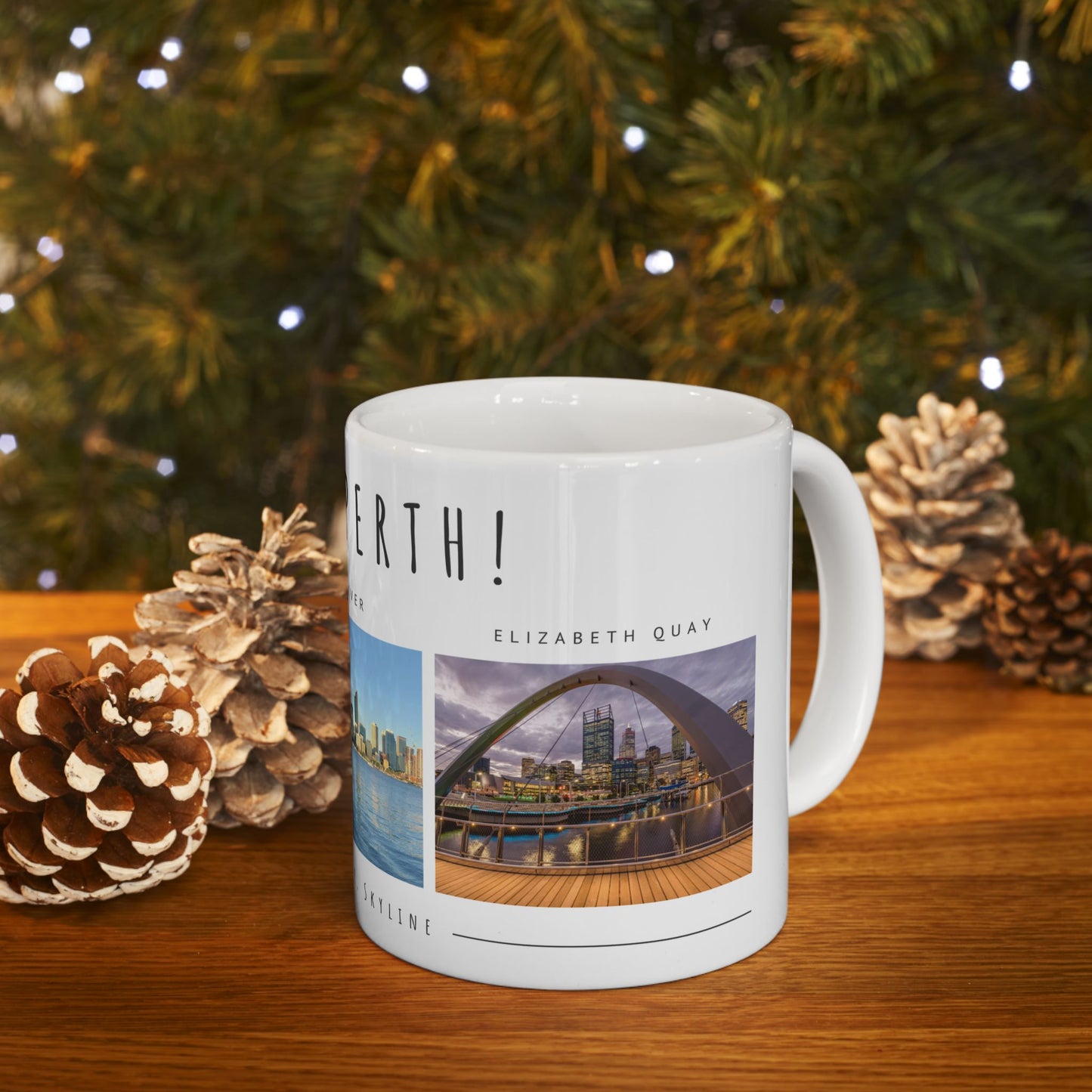 Hello Perth! Scenic Ceramic Mug - 11oz & 15oz - 12178