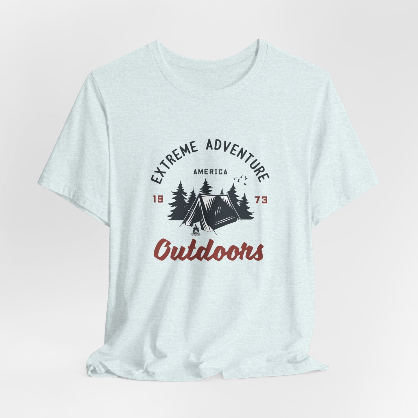 Extreme Adventure America Outdoors - Unisex Jersey Short Sleeve Tee